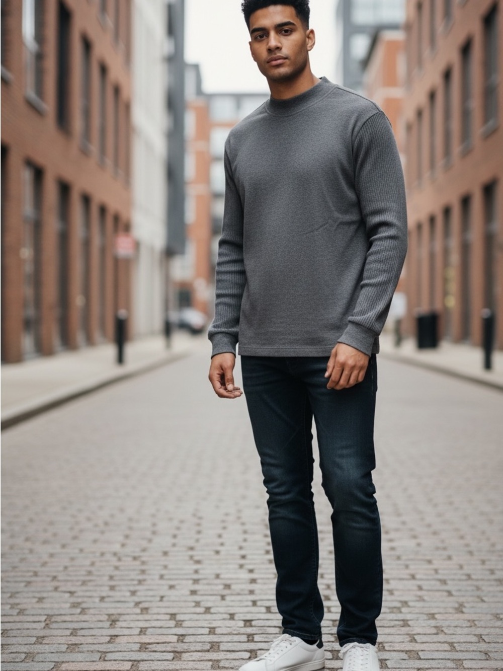 NWT Men's Croft and Barrow Crewneck - Medium
